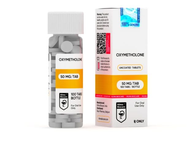 Hilma Biocare – Oxymetholone (Anadrol) (50 mg/100 tabs)
